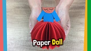 DIY Crafts - How to make Paper DOLL lovely and cute DIY for kids