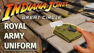 Royal Army Uniform Disguise and Key - Indiana Jones and the Great Circle
