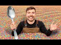 Last To Leave World's Largest Bowl Of Cereal Wins $10,000 in Hindi | #mrbeastnewvideo #mrbeasthindi