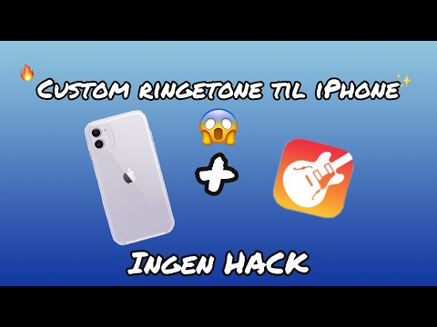 🔥Sådan laver du din egen ringetone til iPhone🔥 | Dansk