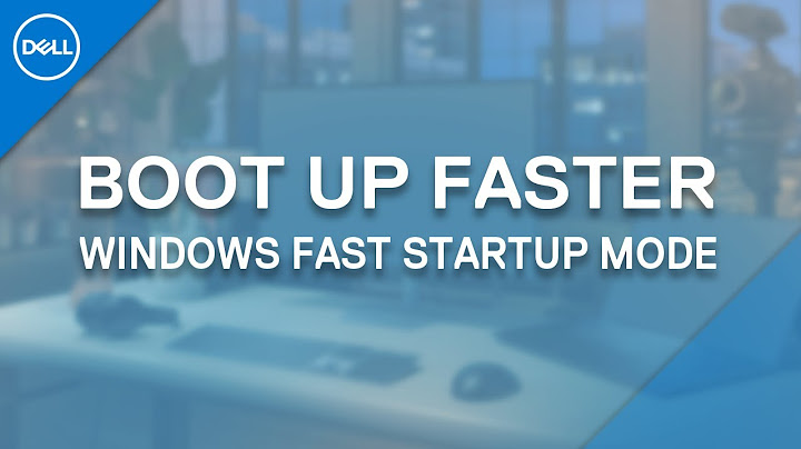 How to make Dell laptop faster Windows 10