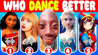 Video thumbnail of "GUESS MEME & WHO'S DANCING 🎤🎵 🔥| Lay Lay, King Ferran, Toothless, Salish Matter, MrBeast, Elsa,Tenge"