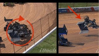 I Had 2 Wild Flips in iRacing! (Lanier 410's)