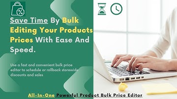 Shopify Bulk Price Editor Pro App