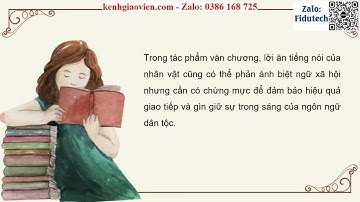 Giáo án powerpoint Bài 6 THTV: Từ ngữ toàn dân, từ ngữ địa phương và ... | GA điện tử Ngữ văn 8 CD