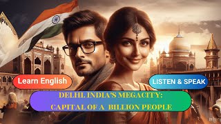 Delhi, India's MEGACITY: Capital of a Billion People. Improve Your English Skills.