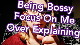 ASMR Being Bossy ~ Telling You To Focus and Over Explaining (compilation) screenshot 1