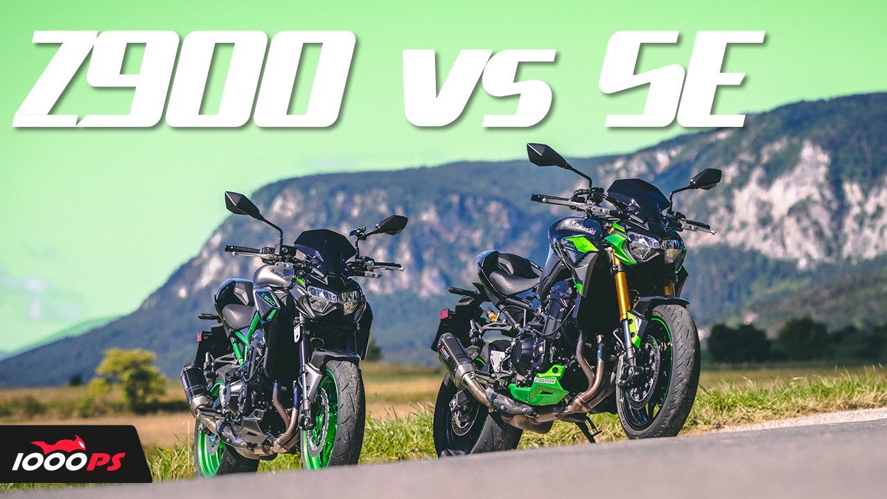 Kawasaki Z900 vs Z900 SE 2023 - ist sie den Aufpreis wert?