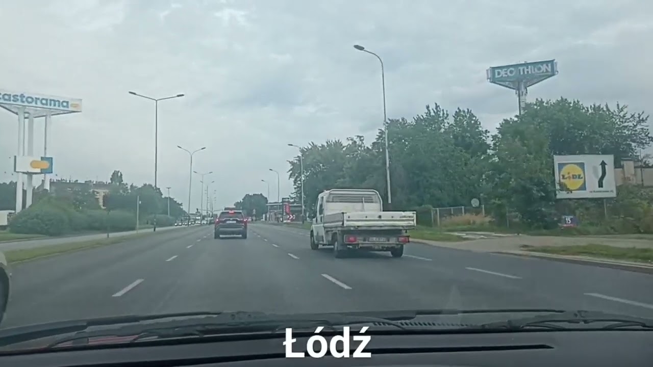 DK91 przez Łódź