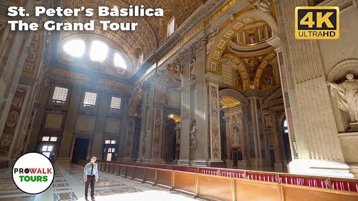 Saint Peter's Basilica 4K Tour - The Vatican - wit...