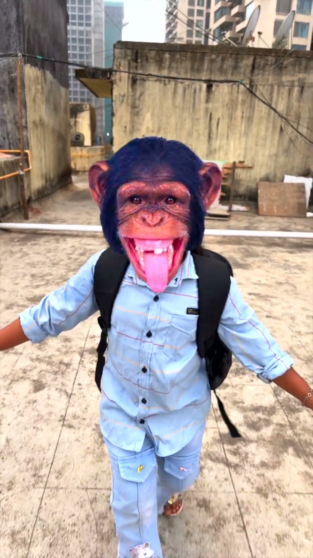 Bandar bhi School ? ja raha hai ? ? #shorts #funnyshorts #comedyshorts