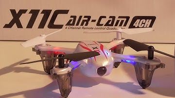 Syma X11C RC Quadcopter with Camera Unboxing HD