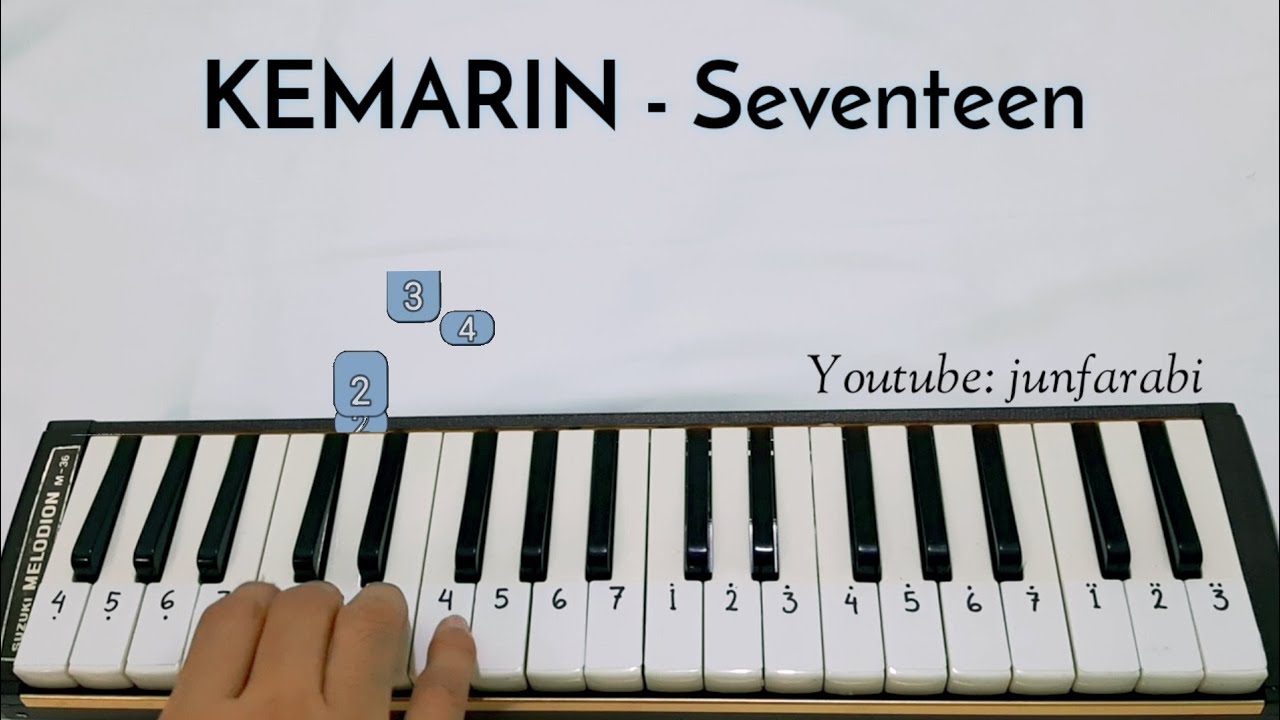 seventeen kemarin pianika cover YouTube