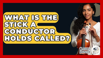 What Is The Stick A Conductor Holds Called? - Classical Serenade