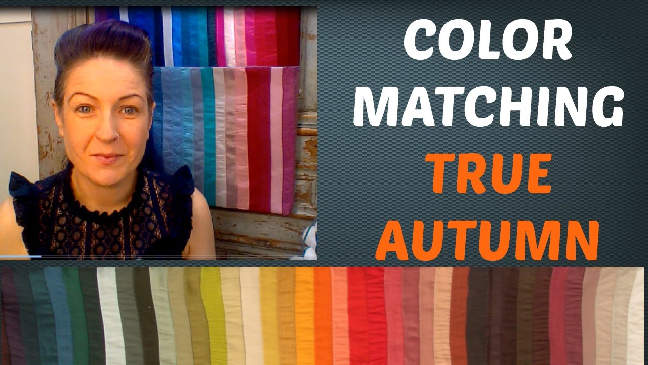 Autumn Color Palette - Mix and Matching Colors for Clothing | Warm Skin Undertone | Color Analysis