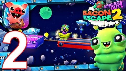 Bacon Escape 2 Mobile - Gameplay walkthrough Part 2 (levels 6-8) (iOS - Android)