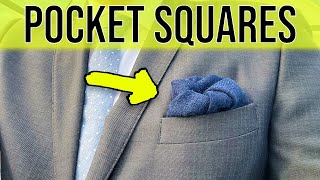 7 Elegant Pocket Square Folds (Perfect for beginners)