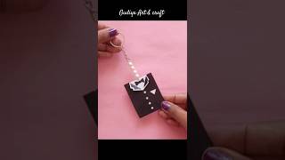 cute😍Father's Day Keychain😍💖 #shortsvideo #papercraft #fathersday #keychainfordad #father #trending