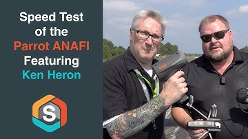 Speed Test of the Parrot ANAFI on a Real Runway!!- (featuring Ken Heron)
