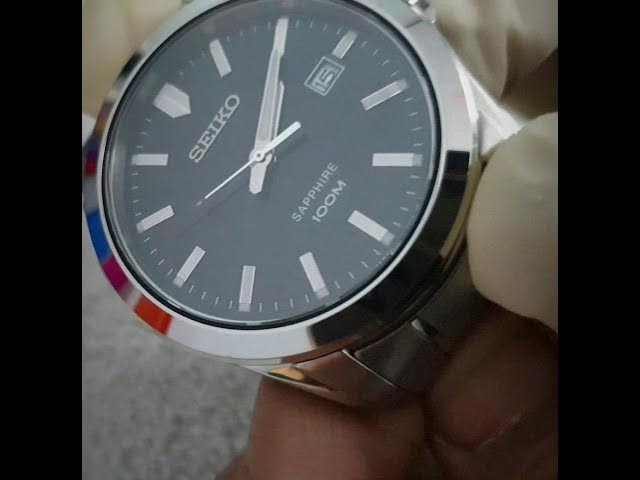 Seiko Sapphire SGEH49P1 Black Review - YouTube