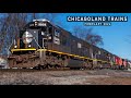 Chicagoland freight trains  feb 2024
