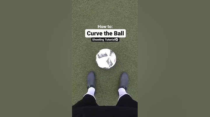 How to Curve the Ball #soccer #football #skills