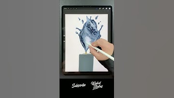 Realistic Drawing Fire Candle on Procreate. Illustration Tutorial