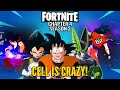 Goku, Vegeta and Cell Play Fortnite