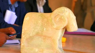 قطع أثرية تم العثور عليها في قرية عباصر مديرية عنس