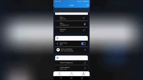 Vidio Demonstrasi Aplikasi Tabungan Impian / Tabunganku Mata Kuliah Pemrograman Mobile