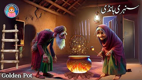 The Golden Pot Magical Story Urdu Kahani | Animated Cartoon Moral Stories Fairy Tale Urdu Kahaniya
