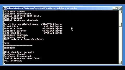 Oracle DBA Justin - How to create a trigger which fires when the Oracle database shuts down