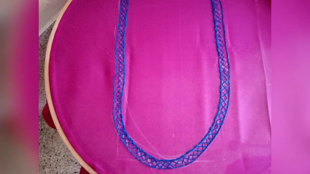 Hand Embroidery in KANNADA/ ಕಸೂತ್ತಿ YouTube