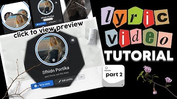 stuck with you (PART 2) lyric video tutorial || RPW tutorials