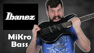 The Ultimate Beginner Bass?? Ibanez Gsrm20 Mikro Short-Scale Bass Guitar