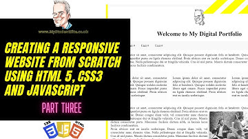 Part 3 - How to Create a HTML5, CSS3, and JavaScript Website from scratch for your BTEC assignment