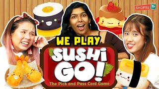 We Play SUSHI-GO Card Game! | ShopeeTV