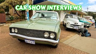 Aussie Garage Interviews Classic Car Owners In Denmark Event?