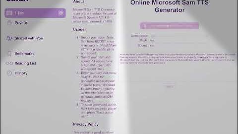 His name is Microsoft Sam (official music video)
