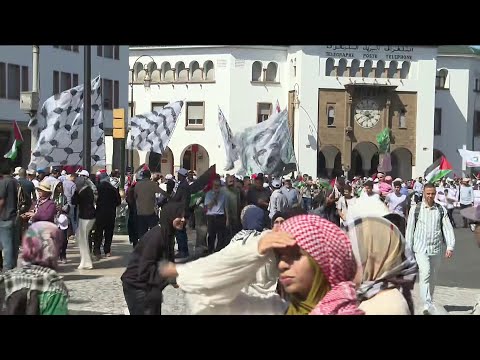 مظاهرات في أنقرة تطالب بوقف حرب غزة