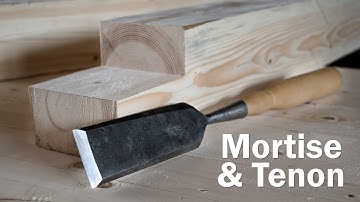 Timber-framed Work Bench - Ep.5 - Leg Post Joinery