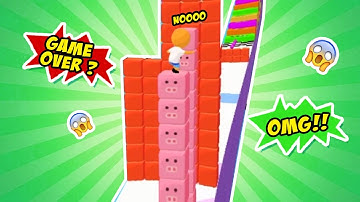 CUBE SURFER ✅🎮💣 All Levels Gameplay New Update Android, iOS