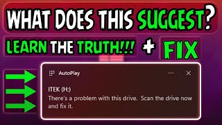 What's Really Causing The 'problem With This Drive' Error Explained