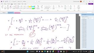 Bessel's Function (Generating function, Orthogonality and Important formulas)