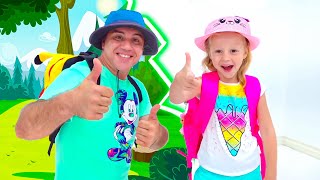 Nastya And Dad Camping Adventure For Kids