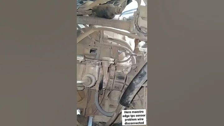 hero maestro edge TPS sensor wire connnection loose problem not starting #startingproblem