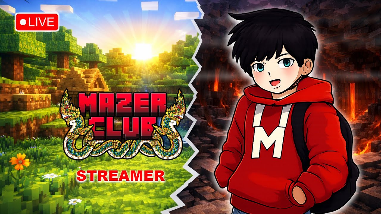 🔴Live​ មានអីលេងហ្នឹង | minecraft