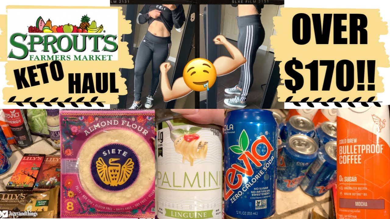 SPENT OVER 170 ON KETO STUFF AT SPROUTS!! KETO HAUL YouTube