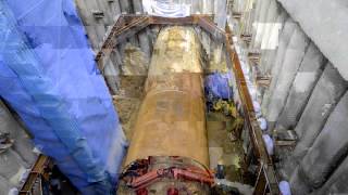 Santos GLNG tunnel boring machine breakthrough