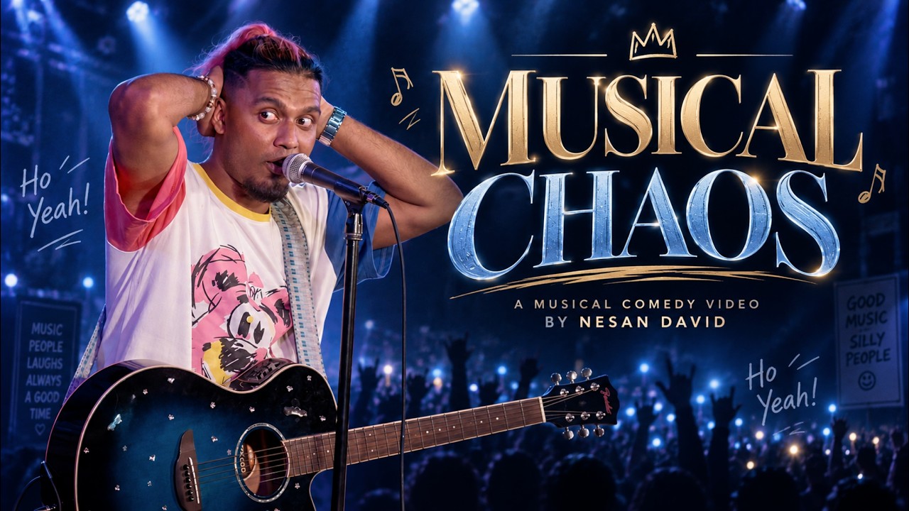 ⁣MUSICAL CHAOS – When Standup Comedy Meets Music😂 | Musical Comedy By Nesan David🎸